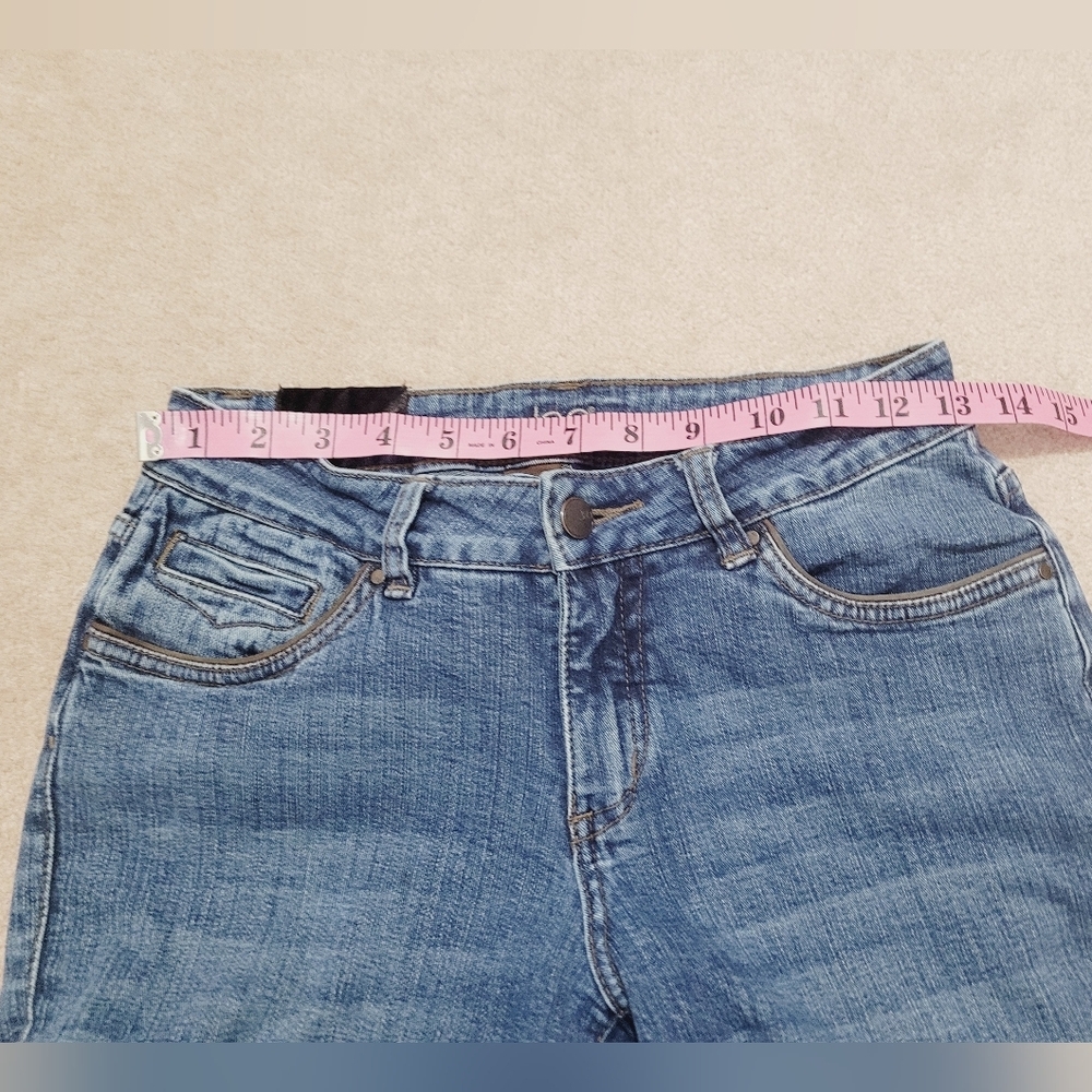 Jag Jeans Women’s Size 4P Bootcut Stretch Blue Denim Jeans Mid Rise - Picture 5 of 12